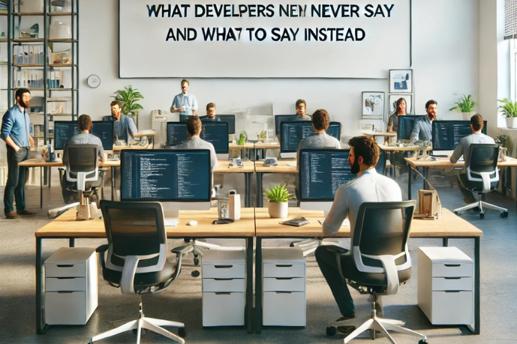 developers should never say