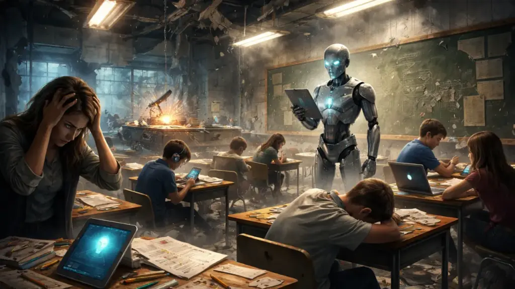 The Education System Is Collapsing — And AI Is Exposing It