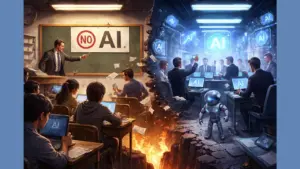 When Schools Ban AI and Companies Demand It The Coming Education Meltdown