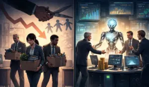 AI Isn’t Replacing Your Job—Companies Are Cutting You to Fund It