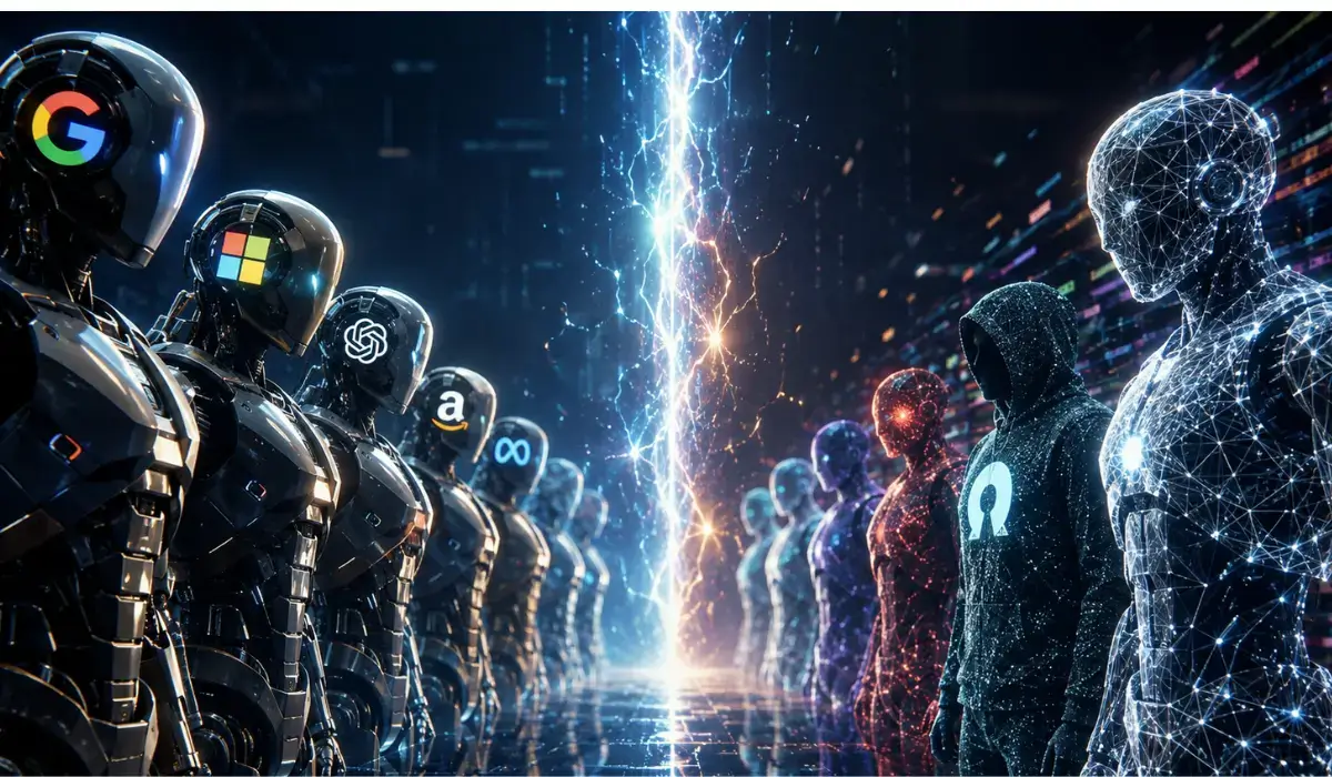 The AI Model War: How Open Weight AI Is Challenging Big Tech Giants