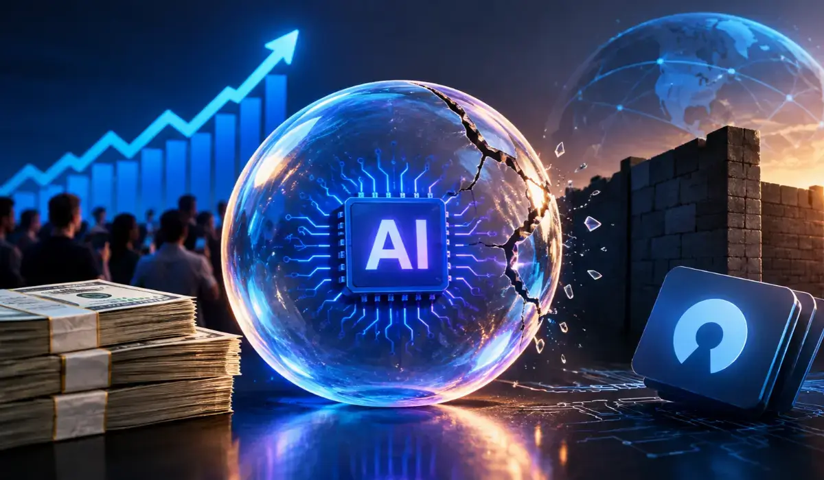 Is the AI Bubble About to Burst? Demand, Financing Walls, and Open Weight Models