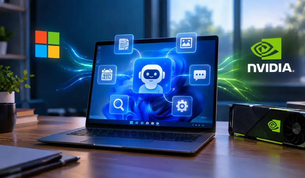 Microsoft Brings Local AI Agents to Windows PCs with NVIDIA’s Help