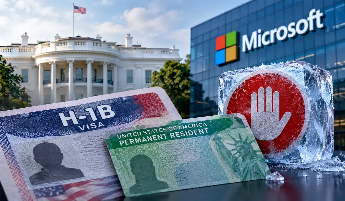 White House Says Microsoft Abused the H-1B System, Then Froze Its Green Card Filings